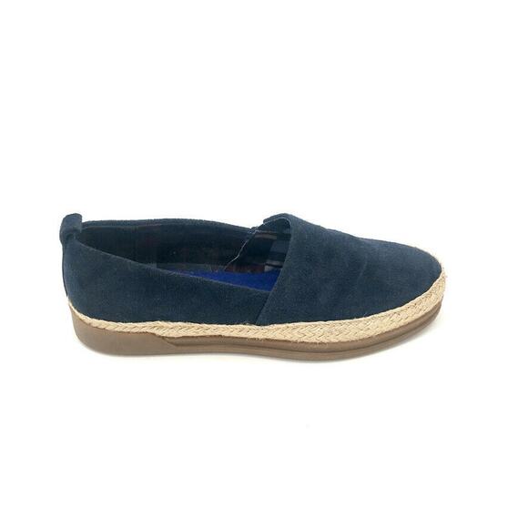 Blondo Waterproof Blue Suede Espadrille Flats‎ 6 - Picture 3 of 6